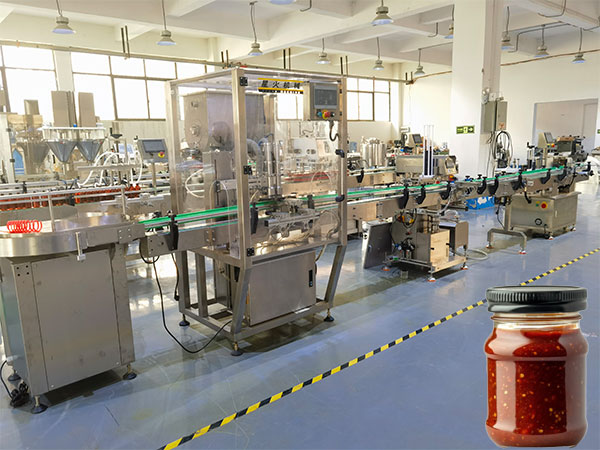 全自动剁椒酱灌装机